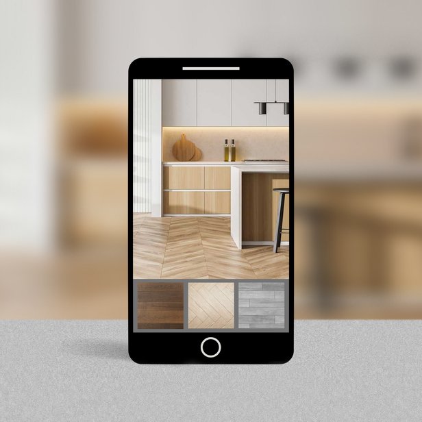 roomvo visualizer on the phone